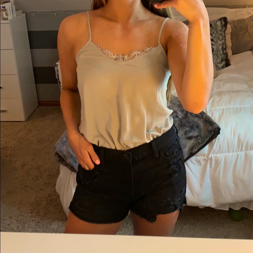 Lace tank